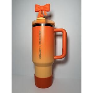 Stanley X Starbucks Philippines Rare Exclusive TANGERINE 40oz Tumbler BNWOT